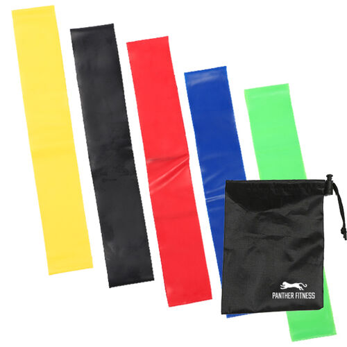 Panther Fitness  - Latex Resistance Bands 5 pc Thumbnail